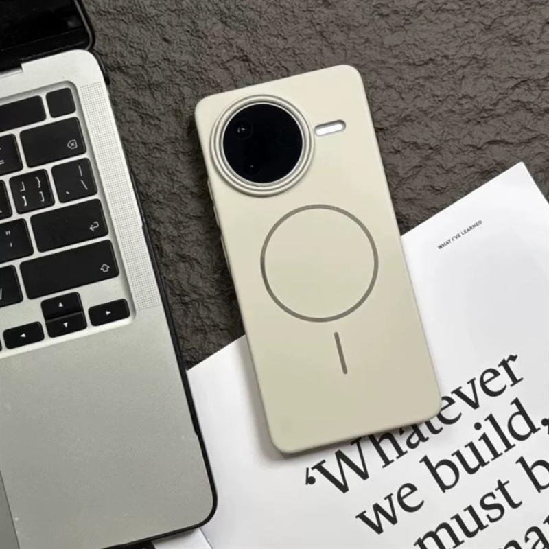 Калъф за Redmi K80 Pro с матов финиш, PC материал, магнитна адсорбция, антиотпечатък, удароустойчив