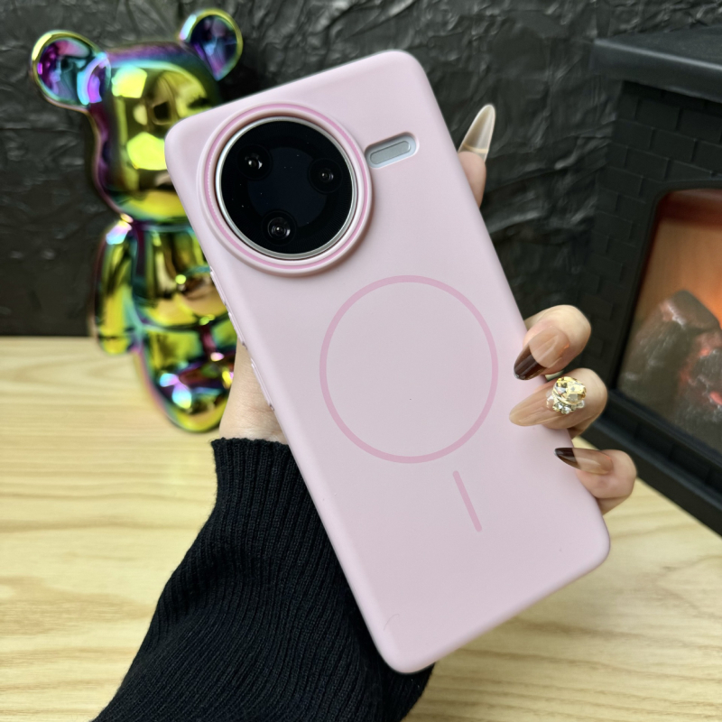 Калъф за Redmi K80 Pro с матов финиш, PC материал, магнитна адсорбция, антиотпечатък, удароустойчив