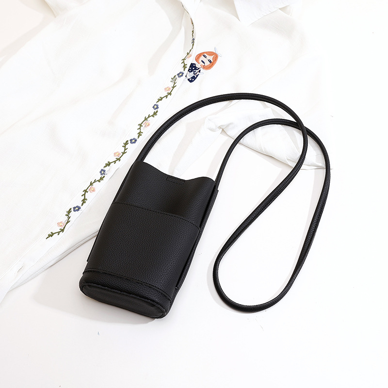 Torba za mobitel s crossbody remenom od PU kože, magnetsko zatvaranje, uspravan četverokutni oblik, gradski minimalistički stil, LSHMao