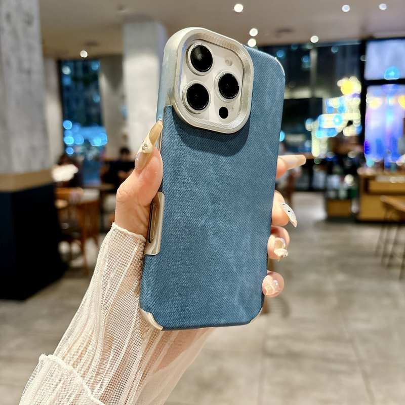 iPhone 16 Pro vāciņš - elektroplatināts TPU, pilns pārklājums, triecienizturīgs, skrāpējumu aizsardzība, kritiena aizsardzība