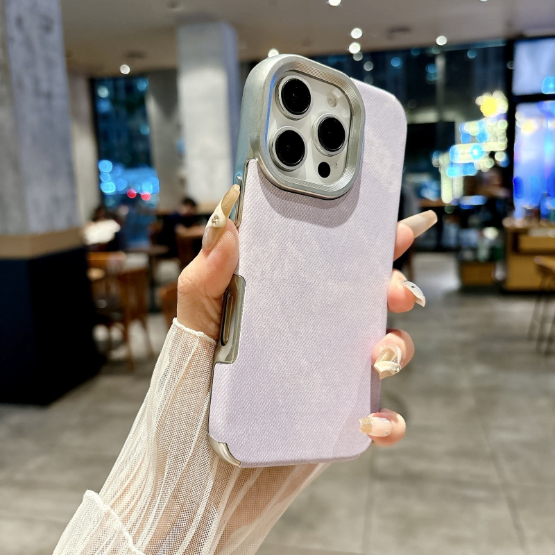 iPhone 16 Pro vāciņš - elektroplatināts TPU, pilns pārklājums, triecienizturīgs, skrāpējumu aizsardzība, kritiena aizsardzība