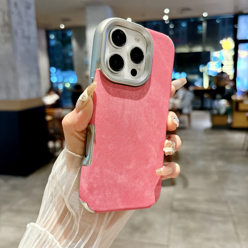 iPhone 16 Pro vāciņš - elektroplatināts TPU, pilns pārklājums, triecienizturīgs, skrāpējumu aizsardzība, kritiena aizsardzība