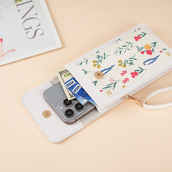 Torba za telefon preko ramena, PVC materijal, zatvoren otvor, uspravni kvadratni oblik, unisex, svježi i sladak stil.