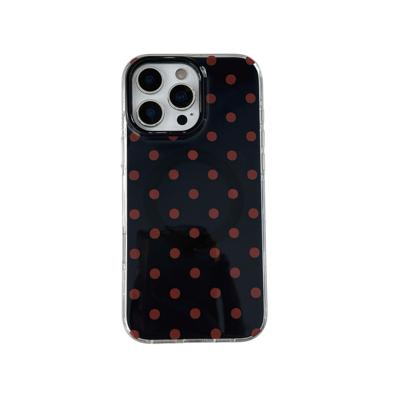 Carcasă pentru iPhone 14 Pro Max cu suport magnetic, TPU + acrilic, IMD dublu, protecție anti-cădere, aderență magnetică puternică
