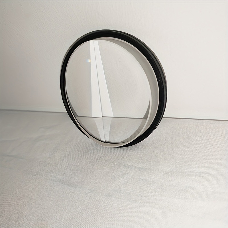 Szellemítő hatású, kétoldalas UV-szűrő kamerához, modell LJ06, bajonettszélességek 52–82 mm, kompatibilis a kamerákkal, tiszta feldolgozás.