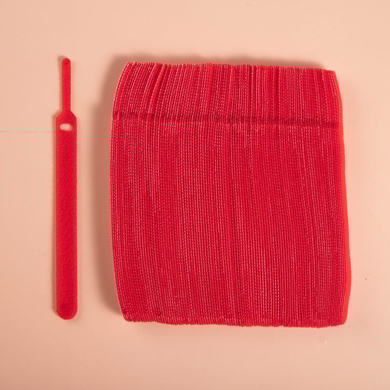 Velcro кабелни ленти, 50 бр, самозалепващи, нейлон-полиестер 50/50, за кабели за данни и компютърни кабели, организатор за кабели