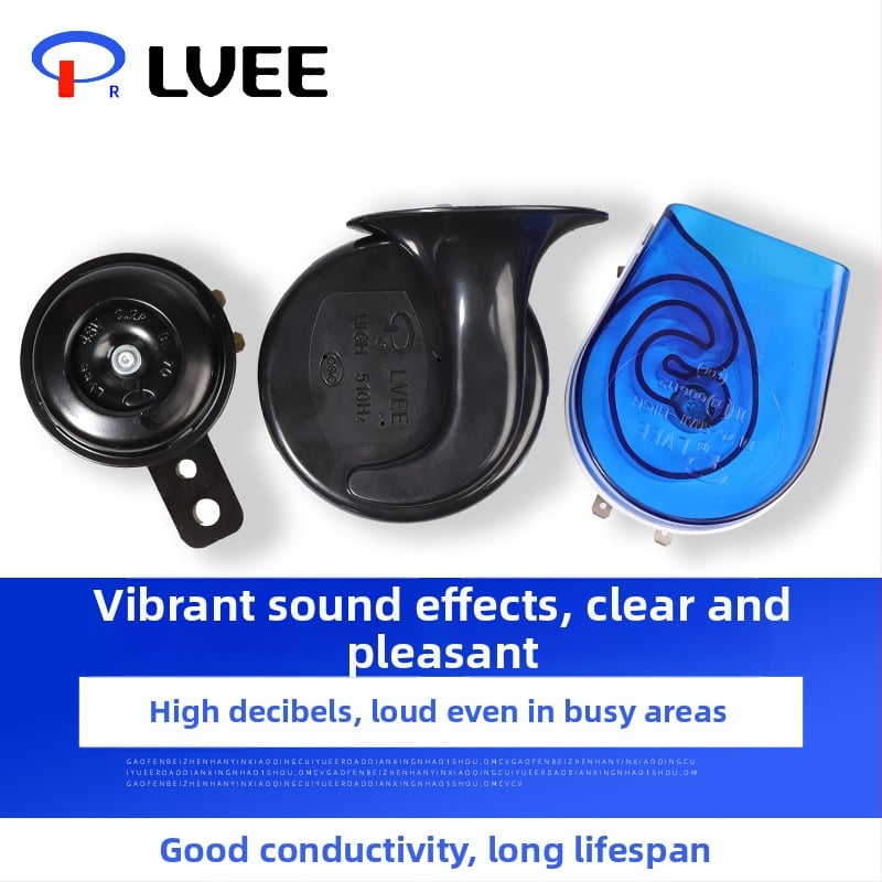 Liwei snail horn za automobile – 12 Horn, 12/48/60V, 30W, 8Ω, 100dB
