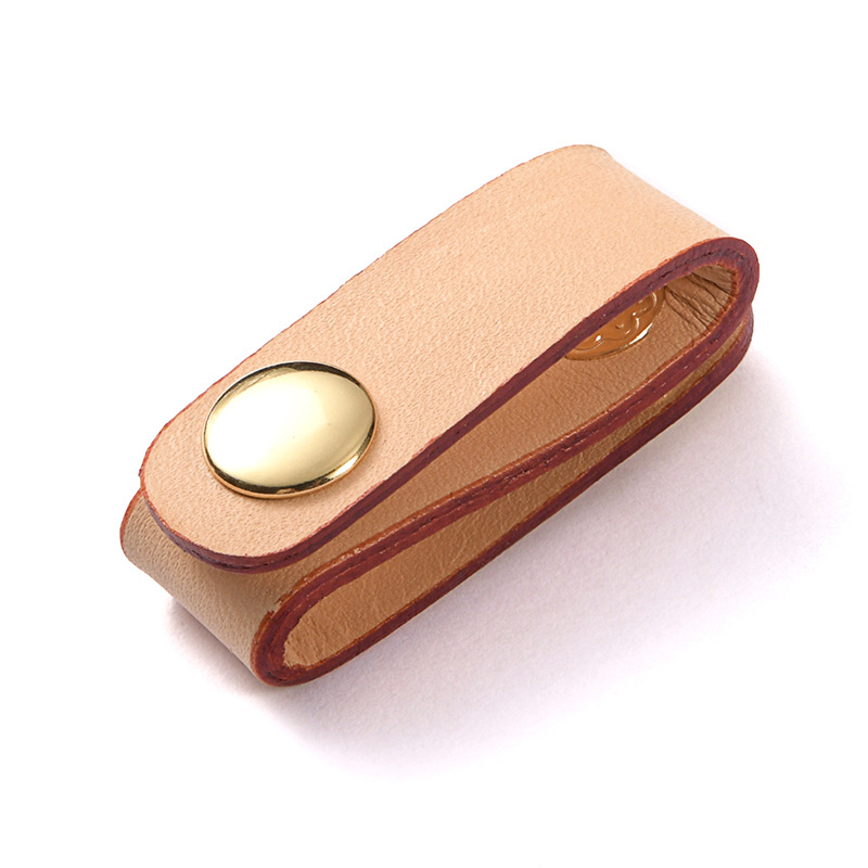 MHS-D-12 Δερμάτινος οργανωτής ζωνών αποσκευών, κορυφαίο δέρμα, ανθεκτικό στη φθορά, στυλ χαλαρού ταξιδιού