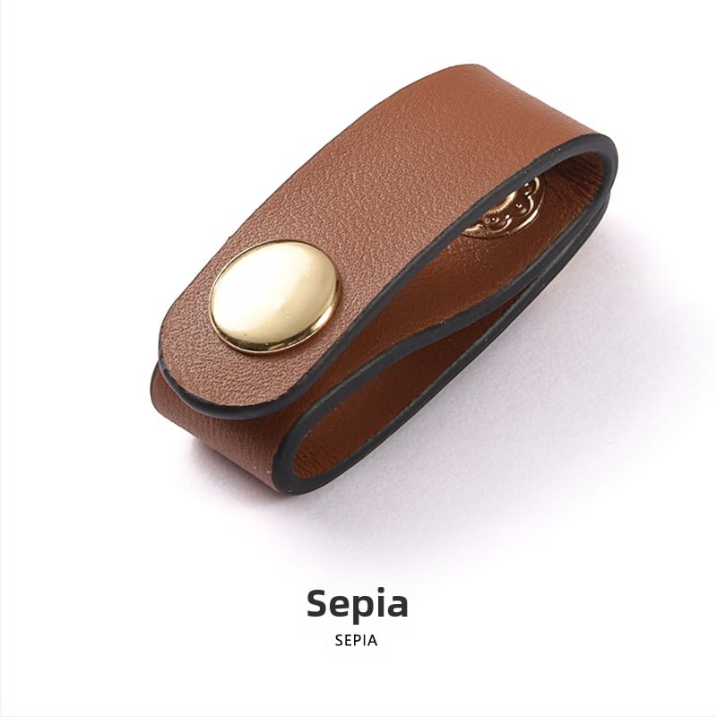 MHS-D-12 Δερμάτινος οργανωτής ζωνών αποσκευών, κορυφαίο δέρμα, ανθεκτικό στη φθορά, στυλ χαλαρού ταξιδιού