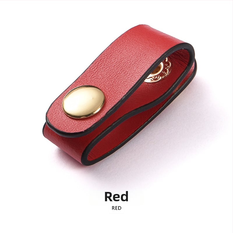 MHS-D-12 Δερμάτινος οργανωτής ζωνών αποσκευών, κορυφαίο δέρμα, ανθεκτικό στη φθορά, στυλ χαλαρού ταξιδιού