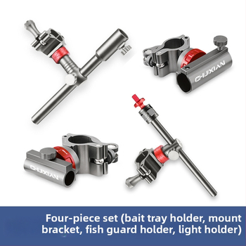 Qianrui аксесоари за риболовно столче – алуминиева сплав компоненти, тричленен комплект, произведено в Китай