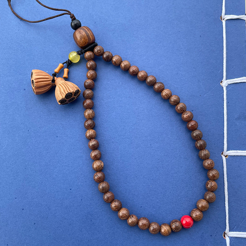 Pandantiv pentru telefon din lemn, decor cu diamante, formă geometrică, unisex, decorativ