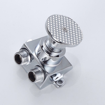 Pedalna slavina za bolničke, laboratorijske, kuhinjske i restoranske umivaonike — bakrenim jezgrom ventila, 20 mm ulaz/izlaz, 0–90 °C, 0,8–1,2 MPa