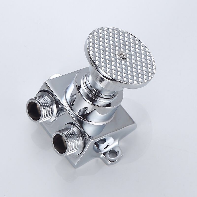 Pedalna slavina za bolničke, laboratorijske, kuhinjske i restoranske umivaonike — bakrenim jezgrom ventila, 20 mm ulaz/izlaz, 0–90 °C, 0,8–1,2 MPa