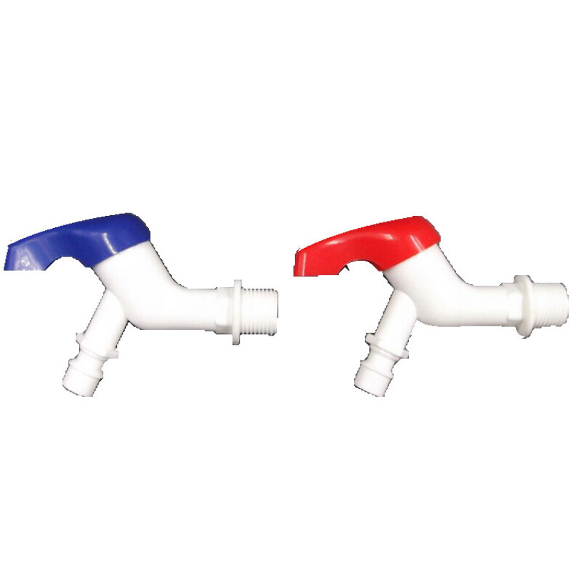 Fulande baterie de bucătărie din plastic cu deschidere lentă și duză mică — filetare 20/25 mm, nucleu ceramic al valvei, model 4/6, 8 bar