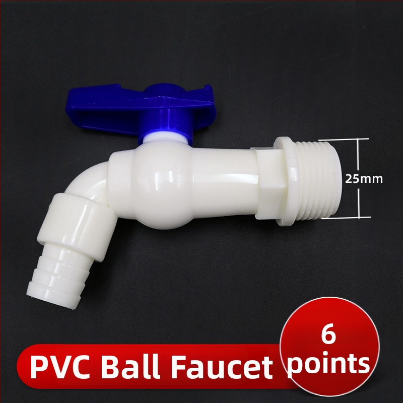 Fulande plastová kuchynská batéria s pomalým otváraním a malým postrekovačom — závit 20/25 mm, keramické jadro ventilu, model 4/6, 8 bar
