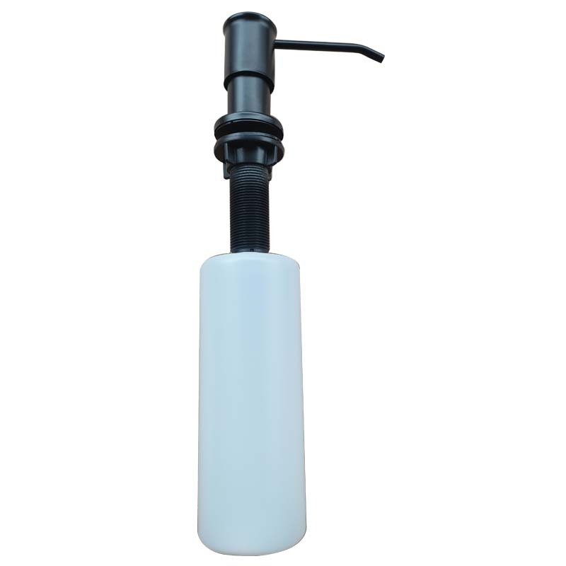 Диспенсер за сапун от неръждаема стомана 304 с удължен помпен прът, ръчно натискане, модерен минималистичен дизайн