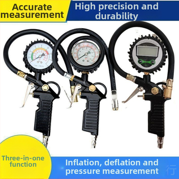 Μετρητής πίεσης ελαστικών αυτοκινήτου και πιστόλι φουσκώματος – Υψηλής ακρίβειας μέτρηση πίεσης για αυτοκίνητα και μοτοσυκλέτες