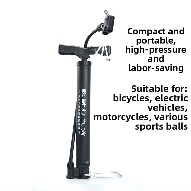 Onai augstas spiediena velosipēdu sūknis ar manometru, dzelzs pneimatiskais cilindrs, pielāgota apstrāde, licencēta privātā zīmola