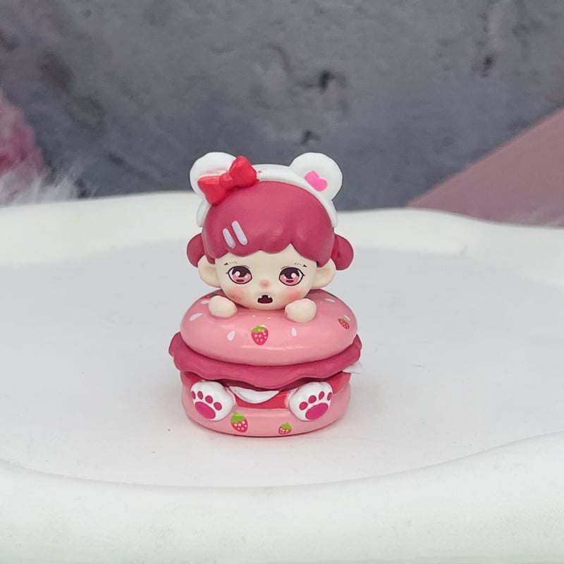 Resiinist DIY võtmehoidja figuur – puuviljade teema, 14+, mitte-elektriline, puurimiseks valmis