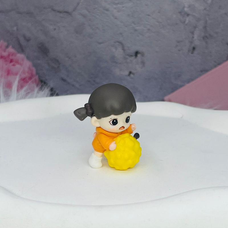 Resiinist DIY võtmehoidja figuur – puuviljade teema, 14+, mitte-elektriline, puurimiseks valmis