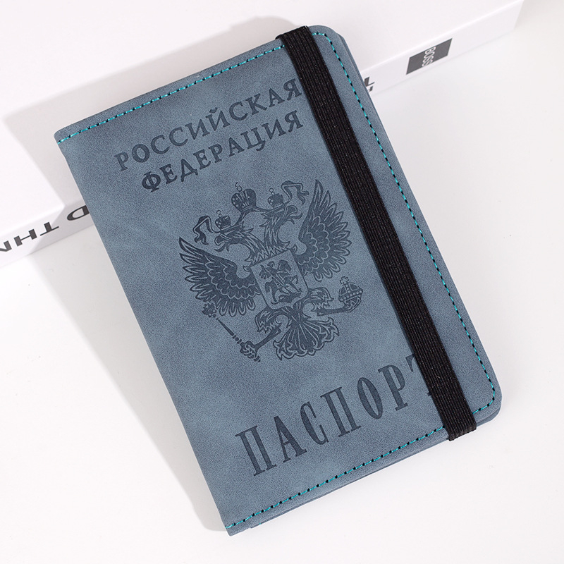 Θήκη διαβατηρίου PU με επένδυση από δέρμα βοδιού, Unisex, στυλ ταξιδιού για αναψυχή, αναπνεύσιμη