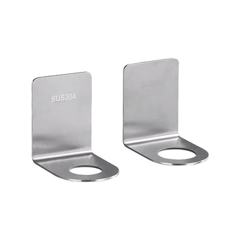 Държач за дезинфекционен гел за ръце от 304 неръждаема стомана, стенен монтаж, с ръчно натискане, матово покритие