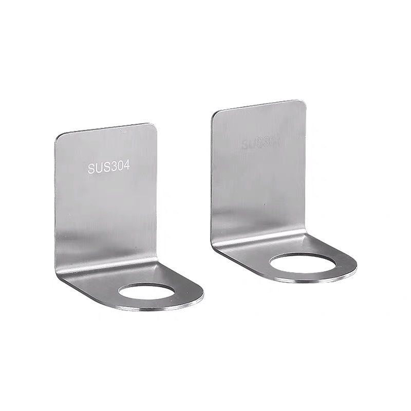 Държач за дезинфекционен гел за ръце от 304 неръждаема стомана, стенен монтаж, с ръчно натискане, матово покритие