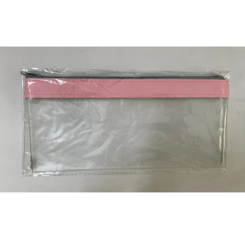 Torbica za nakit CW-87, PVC+PU, velika kapaciteta, matno prozirni džep sa zatvaračem
