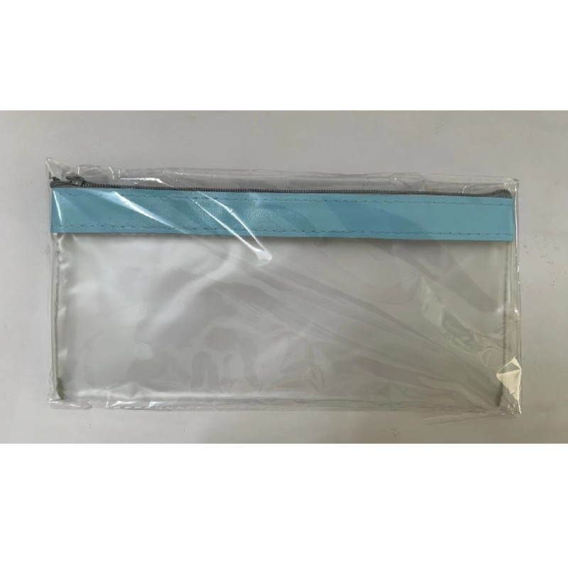 Torbica za nakit CW-87, PVC+PU, velika kapaciteta, matno prozirni džep sa zatvaračem