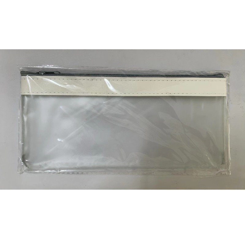 Torbica za nakit CW-87, PVC+PU, velika kapaciteta, matno prozirni džep sa zatvaračem