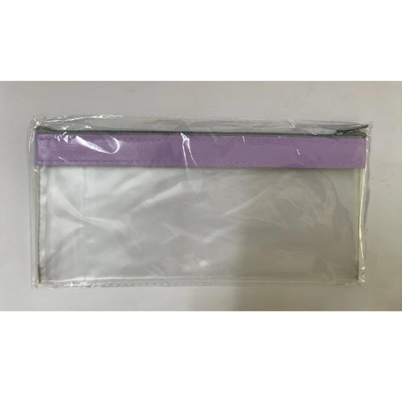 Torbica za nakit CW-87, PVC+PU, velika kapaciteta, matno prozirni džep sa zatvaračem