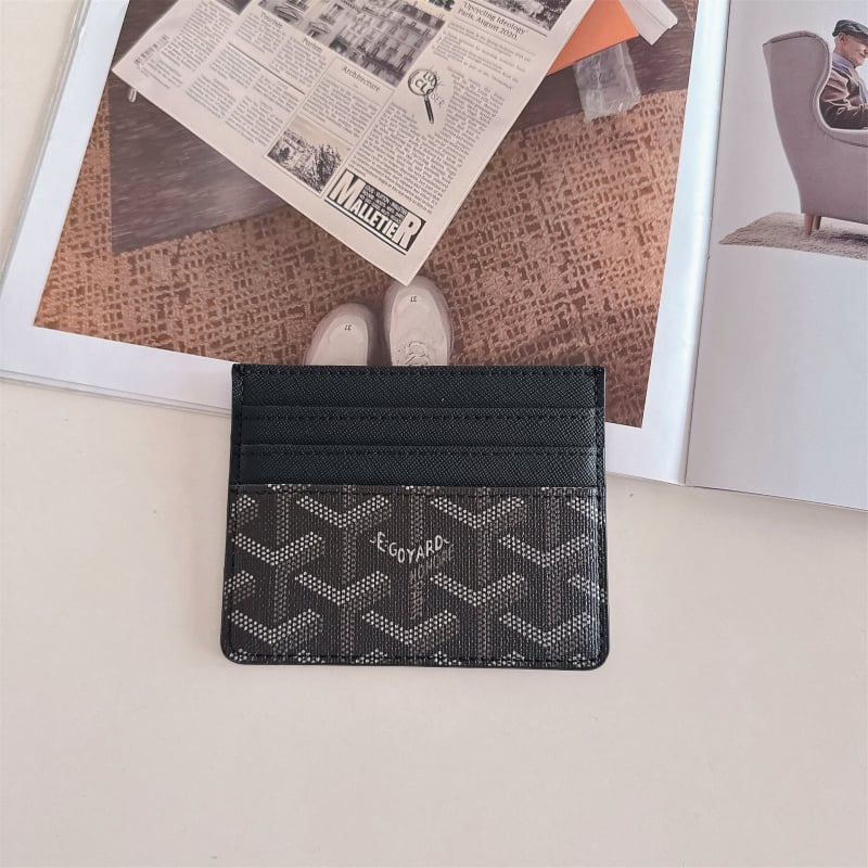 Κάτοχος καρτών με πολλαπλές θήκες, ultra-λεπτός και συμπαγής, υλικό PU, ριγέ σχέδιο, κατάλληλο για άνδρες και γυναίκες