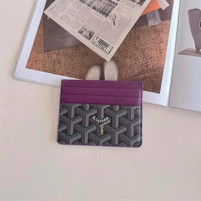 Κάτοχος καρτών με πολλαπλές θήκες, ultra-λεπτός και συμπαγής, υλικό PU, ριγέ σχέδιο, κατάλληλο για άνδρες και γυναίκες