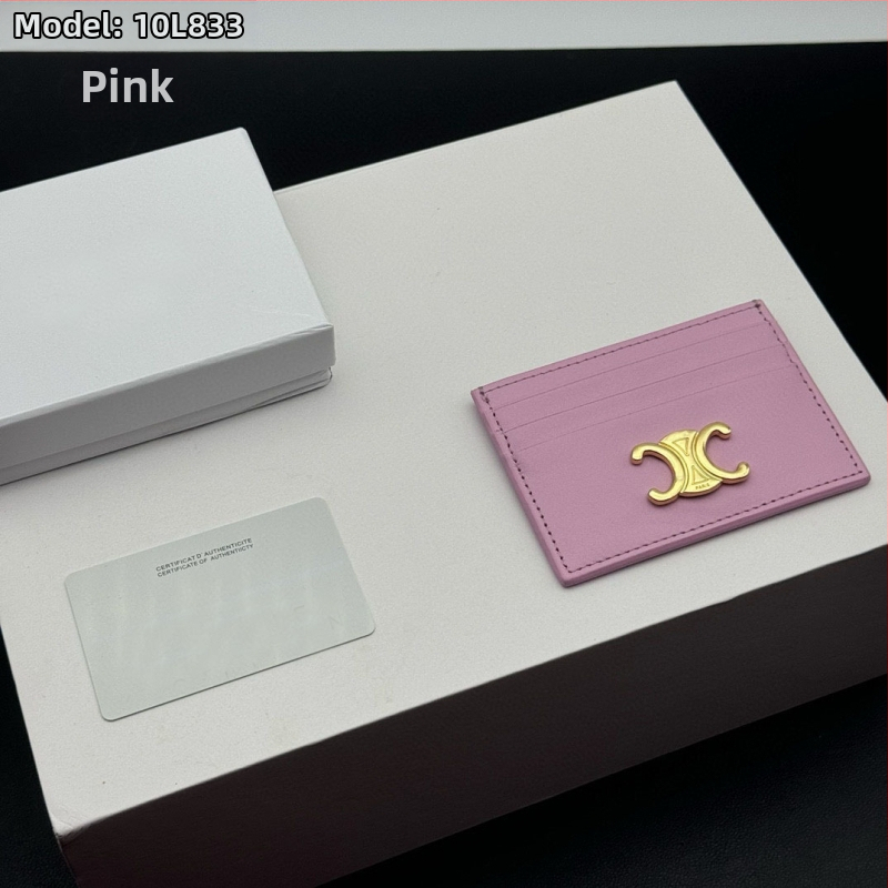 Καρτοθήκη από γνήσιο δέρμα κορυφαίας ποιότητας με μοτίβο γραμμάτων — Ευρωπαϊκό-Αμερικανικό ρετρό στυλ