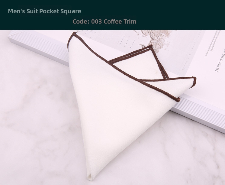 Kabatas lakatiņš no kokvilnas, vienkrāsains, jacquard, stilīgs