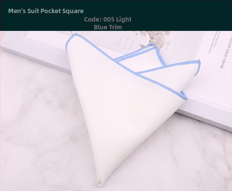 Kabatas lakatiņš no kokvilnas, vienkrāsains, jacquard, stilīgs