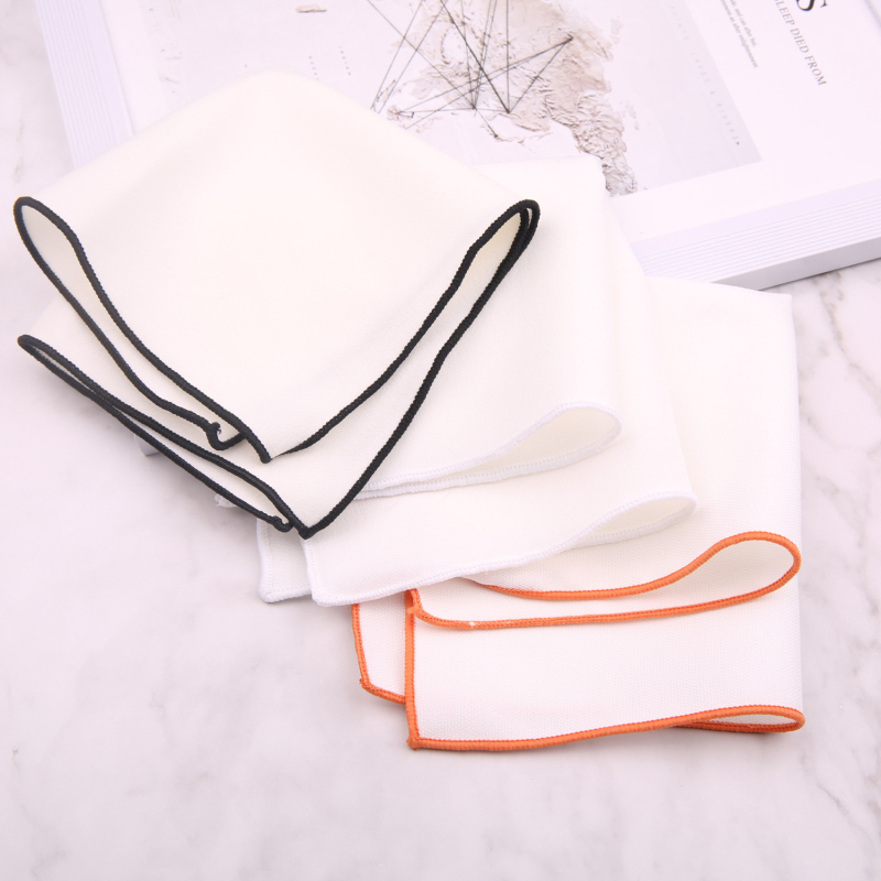 Kabatas lakatiņš no kokvilnas, vienkrāsains, jacquard, stilīgs