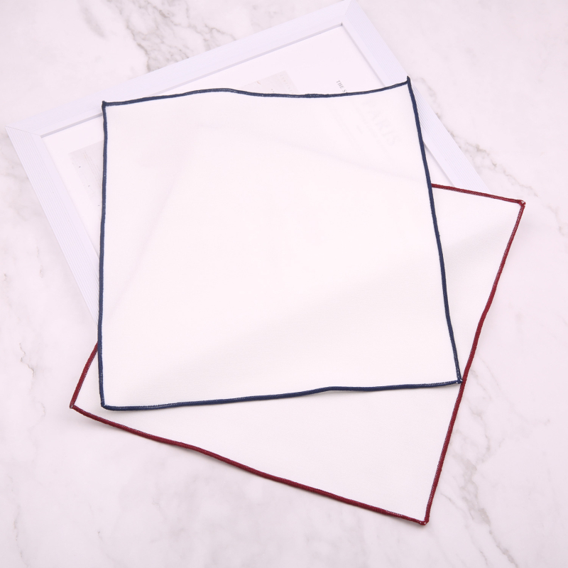 Kabatas lakatiņš no kokvilnas, vienkrāsains, jacquard, stilīgs