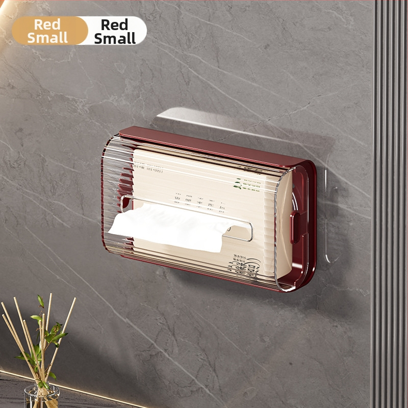 Sienas salvetēm paredzēta kaste, plastmasas, ūdensizturīga, daudzfunkcionāla, uzstādīšana bez urbumiem