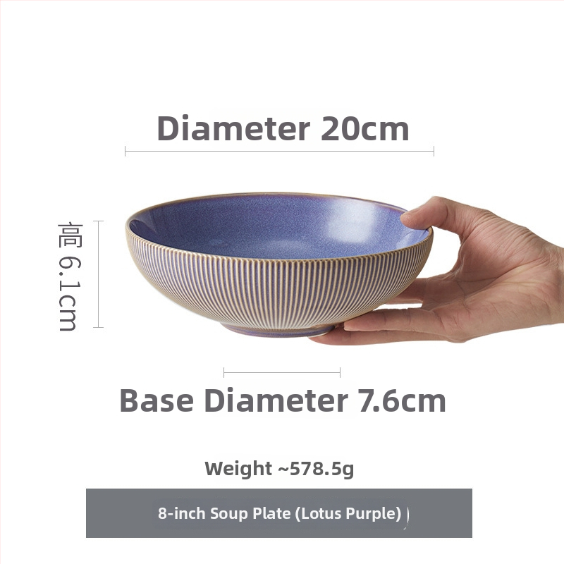 JIWOO keramická súprava riadu: misky, nordický štýl, guľatý tvar, vhodný do mikrovlnky