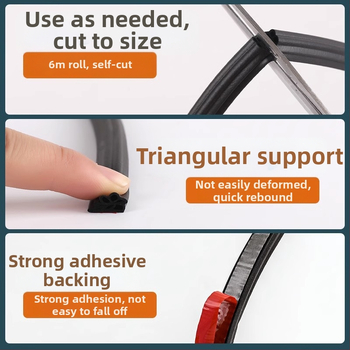 Durvju un logu hermētiācijas lenta – Neck strength zīmols; logiem; modelis Confirm; augstas temperatūras izturība; mūsdienīgs minimālisma stils; pielāgoti paraugi