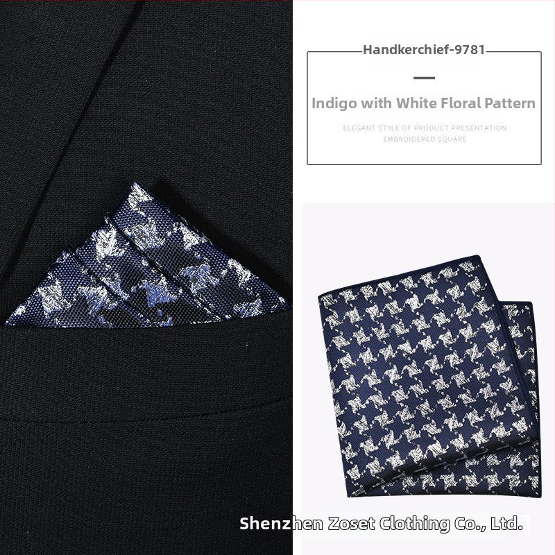 Kabatas lakatiņš ar izšūtu karikatūru dzīvnieku motīvu, poliesters, izšuvums, dizains atbilst kaklaitei, standarta kaklaites platums