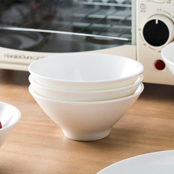 Zdjela za ramen od Jingdezhen bone china, okruglog oblika, underglaze završna obrada, pogodna za mikrovalnu pećnicu