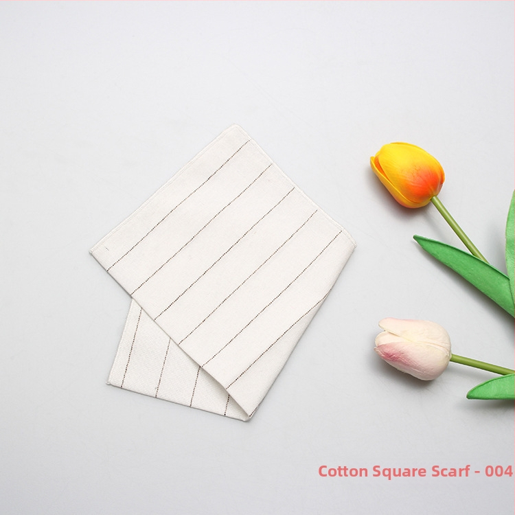 Kabatas lakatiņš no kokvilnas džakarda, pruhots un vienkrāsains raksts, vīrietim, Ler zīmols, pavasaris 2023