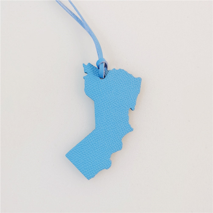 Somas piekariņš ar Omānas kartes dizainu – īsta āda