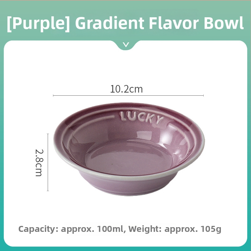 Portselaninė apvali lėkštė su underglaze apdaila, mikrobangų krosnelė saugi, daugybė raštų, įspaustas logotipas; tinka padažams, dipams ir užkandžiams.