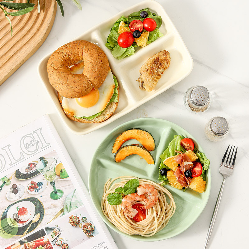 Porcelánová delená miska na porcie, nepravidelný tvar, mikrovlnná rúra, farba pod glazúrou, možnosť loga