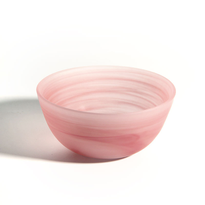 Staklena zdjela za voće, SAMYO – kreativni ukras za dnevni boravak, moderan dizajn, toplog savijanja