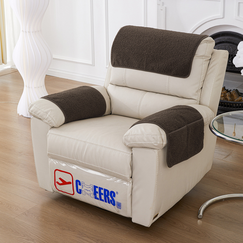 Комплект възглавници за диван: възглавница за глава и възглавници за подлакътници, 3 части с торба за съхранение, за единичен диван; полиестер; минималистичен стил; машинно пране; антихлъзгащи се